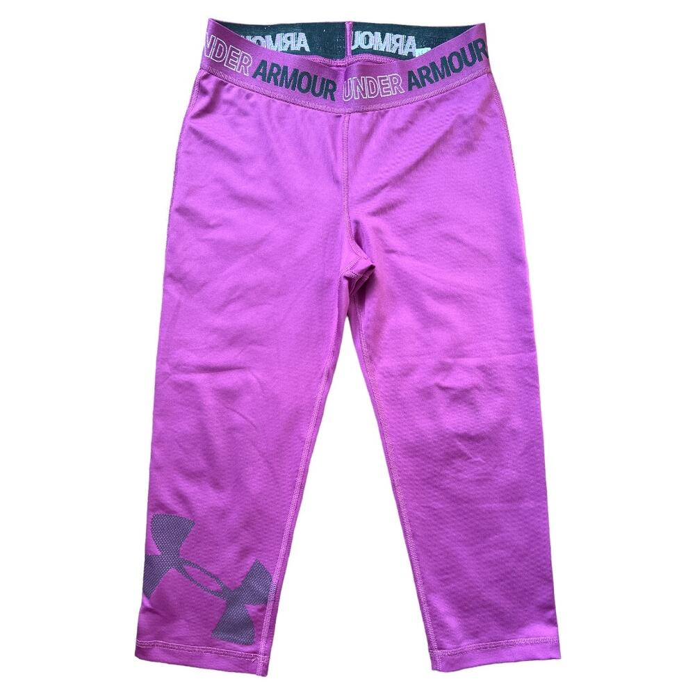 Under Armour Pink Capri Leggings, US24